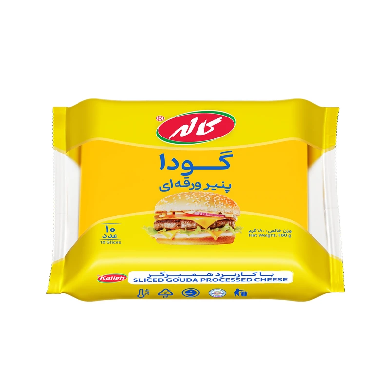 17d9e768cdc11d32dac6e80efd7fb1e1b3d0b755_1659334700 پنیر ورقه ای گودا کاله - 180 گرم - تصویر 1