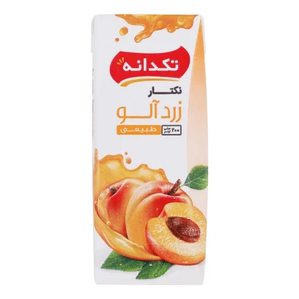 آبمیوه زردآلو تکدانه - 200 میلی‌لیتر