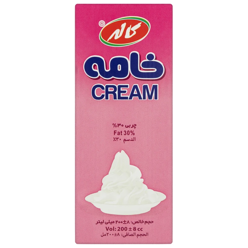 57499a37e42c50683e137e94efa423e6b996f6f5_1718102990 خامه صبحانه کاله -200 میلی لیتر - تصویر 1