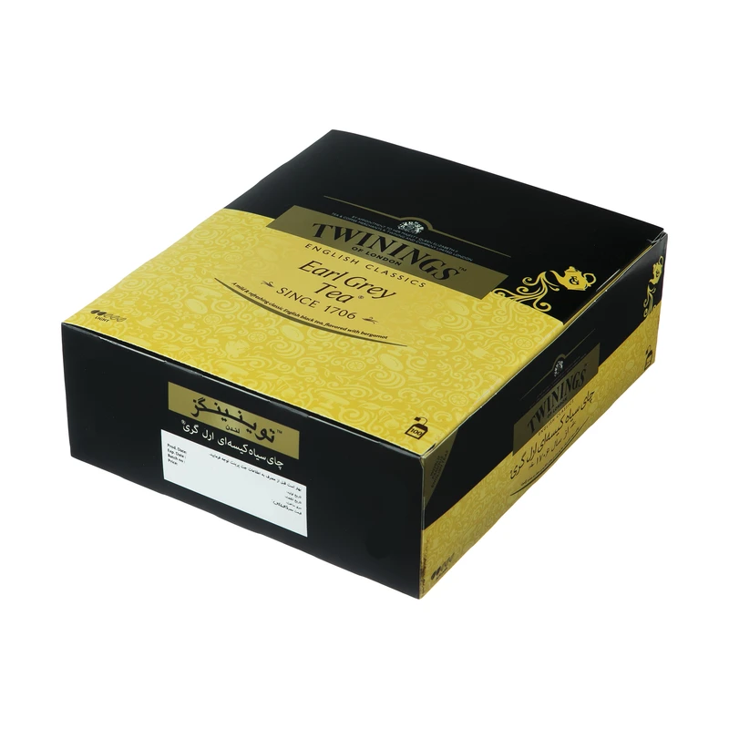 665b64d75ea48a1895b549ec4d576e7b74e16495_1621059610 چای سیاه کیسه ای ارل گری توینینگز بسته 100 عددی - تصویر 1