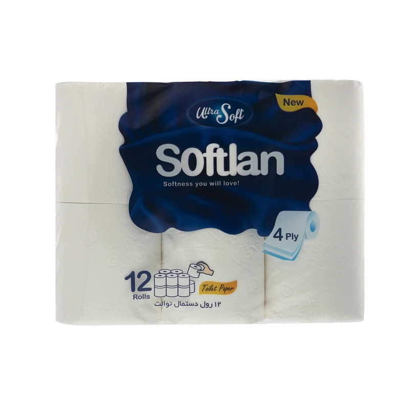 665b64d75ea48a1895b549ec4d576e7b74e16495_1621059610 دستمال توالت سافتلن بسته 12 عددی - تصویر 1